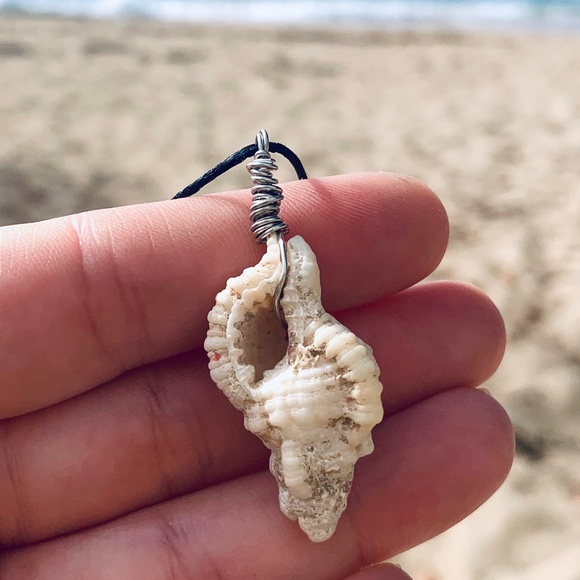 Caribbean Seashell Necklace - Picture 3 of 5